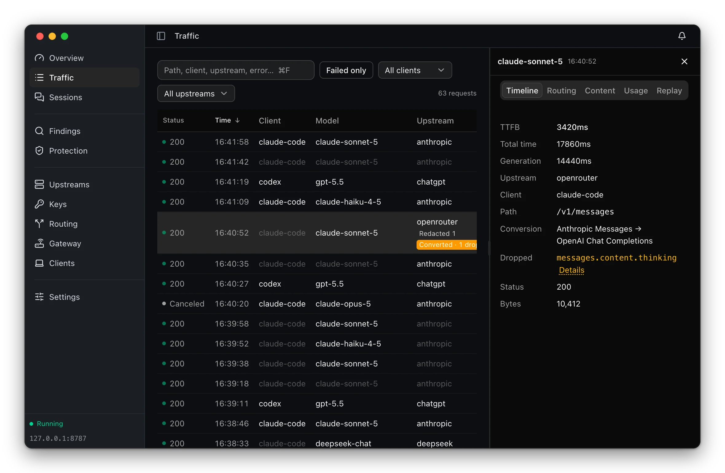 Routing and failover
